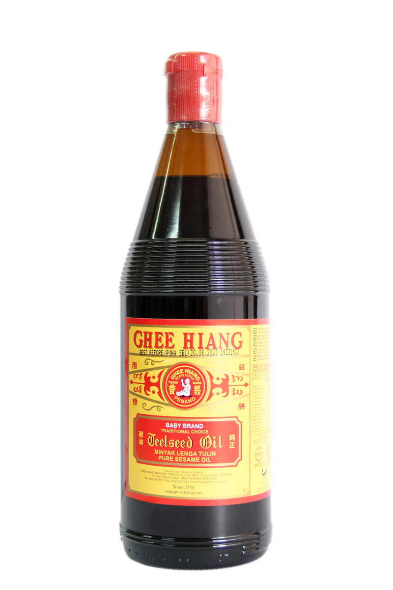 Ghee Hiang Pure Sesame Oil 680ml - 義香纯正麻油 680ml